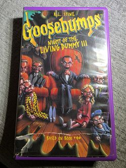 Goosebumps: Night of the Living Dummy III VHS Movie