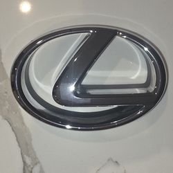 2004 - 2009 Lexus RX330 RX350 Front Grille Chrome Silver Emblem Badge OEM #2fge4