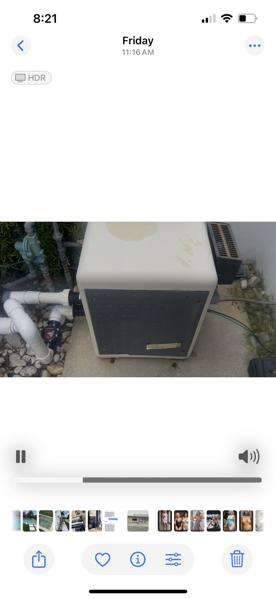 Master temp Pool Hester 400k BTU LP