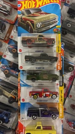 Hot Wheels Chevy Truck Die-Cast Lot