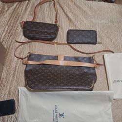 Louis Vuitton Delightful Mm Great Condition Brown
