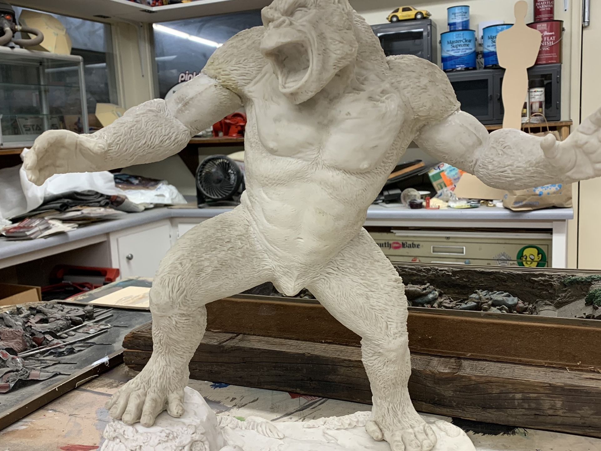 Rare King Kong Model Kit Resin Statue