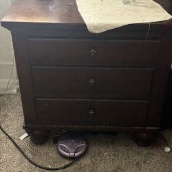 Bed Frame , Dresser And Night  Stand 
