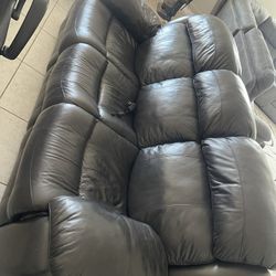 Leather Sofa