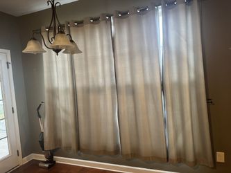 14 panels of 83in curtains