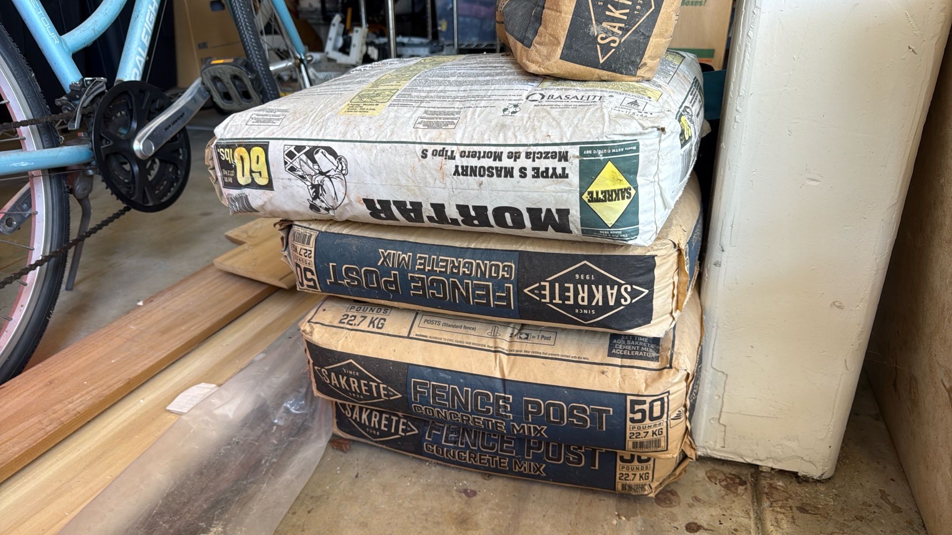 Fence Post And Masonry Concrete