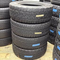 275 75 18 General Grabber Set of 4 Used