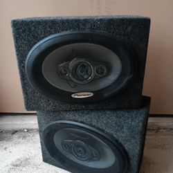 Old School, Pioneer TS-A6985, 4 way 6x9 speakers