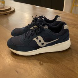 Men's Saucony Jazz Original 10.5 Navy Blue Classic Shoes