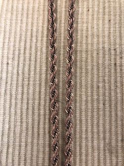 Gold chain is 10k plated but the pendent is 18k plated