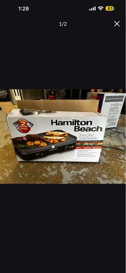 Hamilton Beach 3-in-One Grill/Griddle