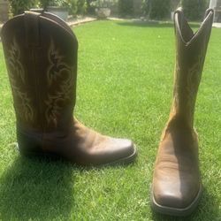 Learher Cowboy Boots