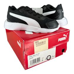 PUMA Taper AC Inf Toddler Sneakers Black/White Size 9C New in Box