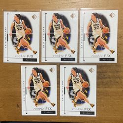 CAITLIN CLARK PROSPECTORS EDGE F/X LOT OF 5 CARDS