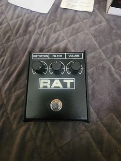 RAT distortion pedal