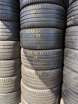 20” tires michelin 295/40/20 with free installation $80 each