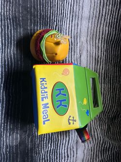 Crabby patty, kiddie meal bag