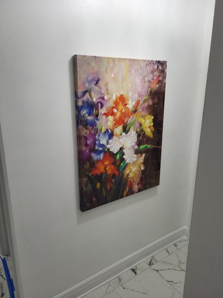 Floral Canvas Painting