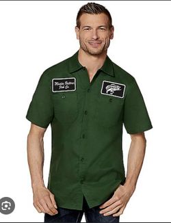 Adult Costume Work Shirt L