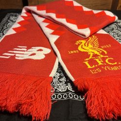 New Liverpool Soccer Scarf By New Balance Running Athletic Shoes Skateboarding Football Europe Sports 