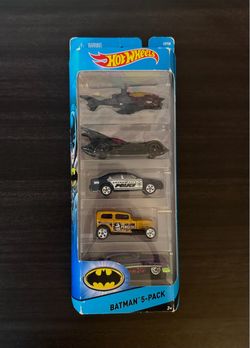 Hot Wheels Batman 5-Pack Die-Cast Set