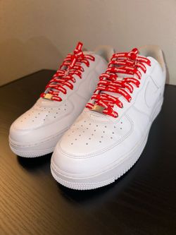White Supreme Air Force 1 Size 10.5 $110 OBO