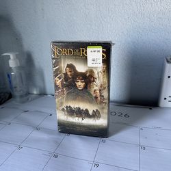 Lord of the rings VHS
