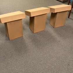 Free Cardboard Podiums 