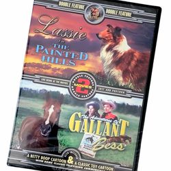 Lassie in The Painted Hills and The Adventures of Gallant Bess DVD New Sealed