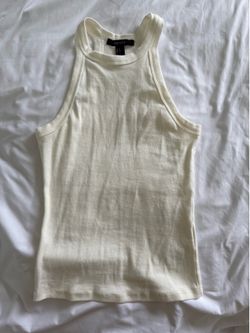 Forever 21 white tank top Size S