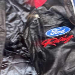 Jeff Hamilton Racing Leather Jacket 