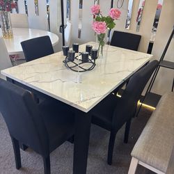 5pc dining room table set