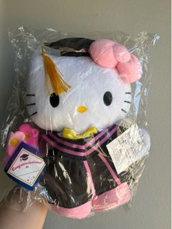 Hello kitty graduation plush