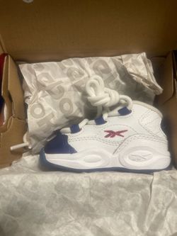 IVERSON QUESTION BLUE TOE SIZE 3C