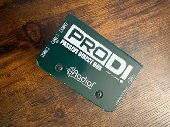 Radial Engineering ProDI Passive Direct Box