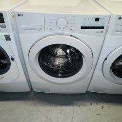 LG washing machine, receipt with 90-day warranty
