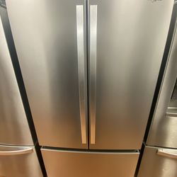 Refrigerador staless stieel 36” inch 3 puertas