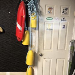 Lobster Buoys And spear fishing Can