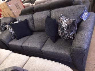 Brand new dark gray sofa