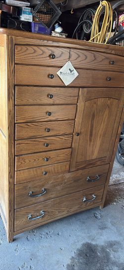 Black hawk furniture dresser