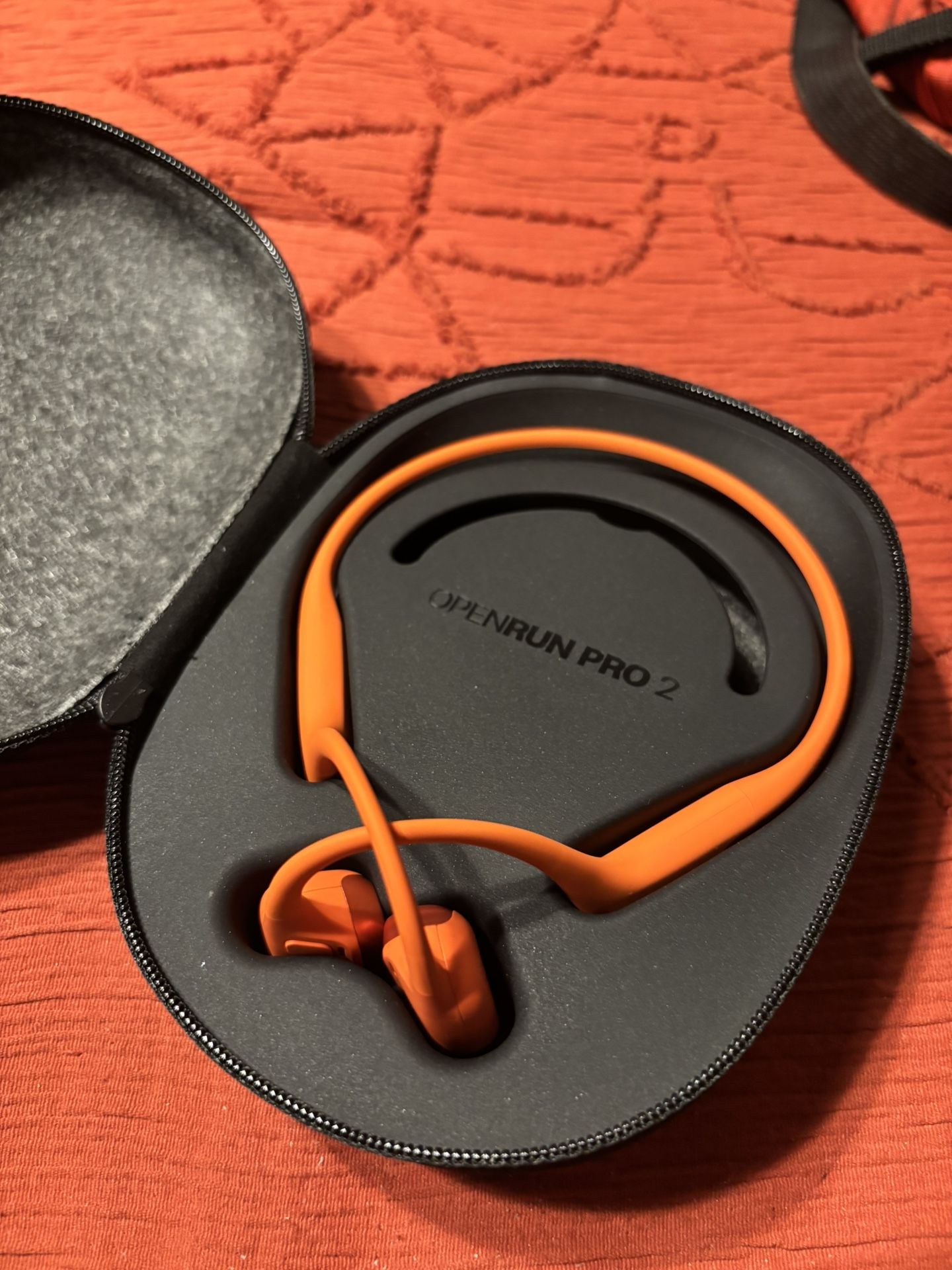 Shokz Headphones New Orange Mini