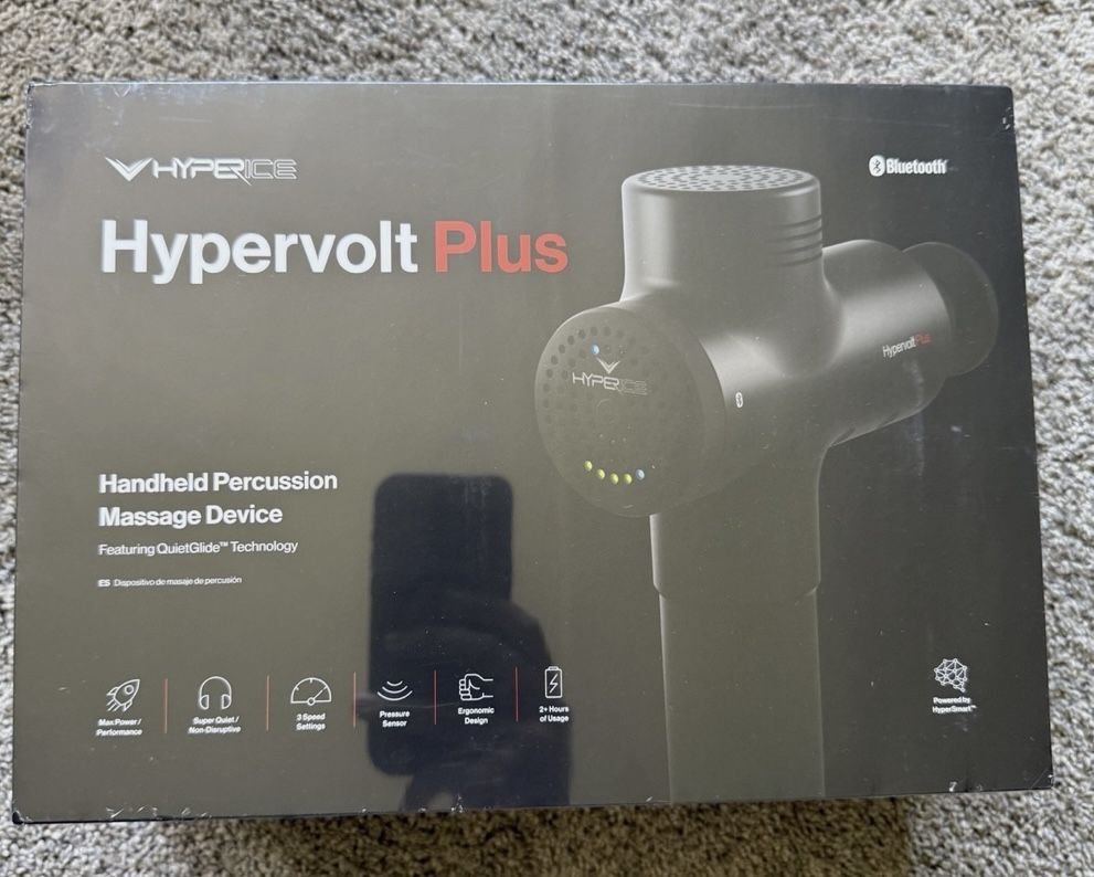 Hyperice Hypervolt Plus Bluetooth w/ Quiet Glide Technology