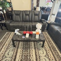 3pc Marble Table Set