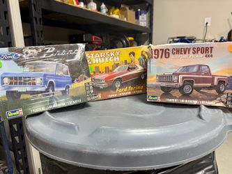 Revell Plastic Model Car Kits Lot of 3