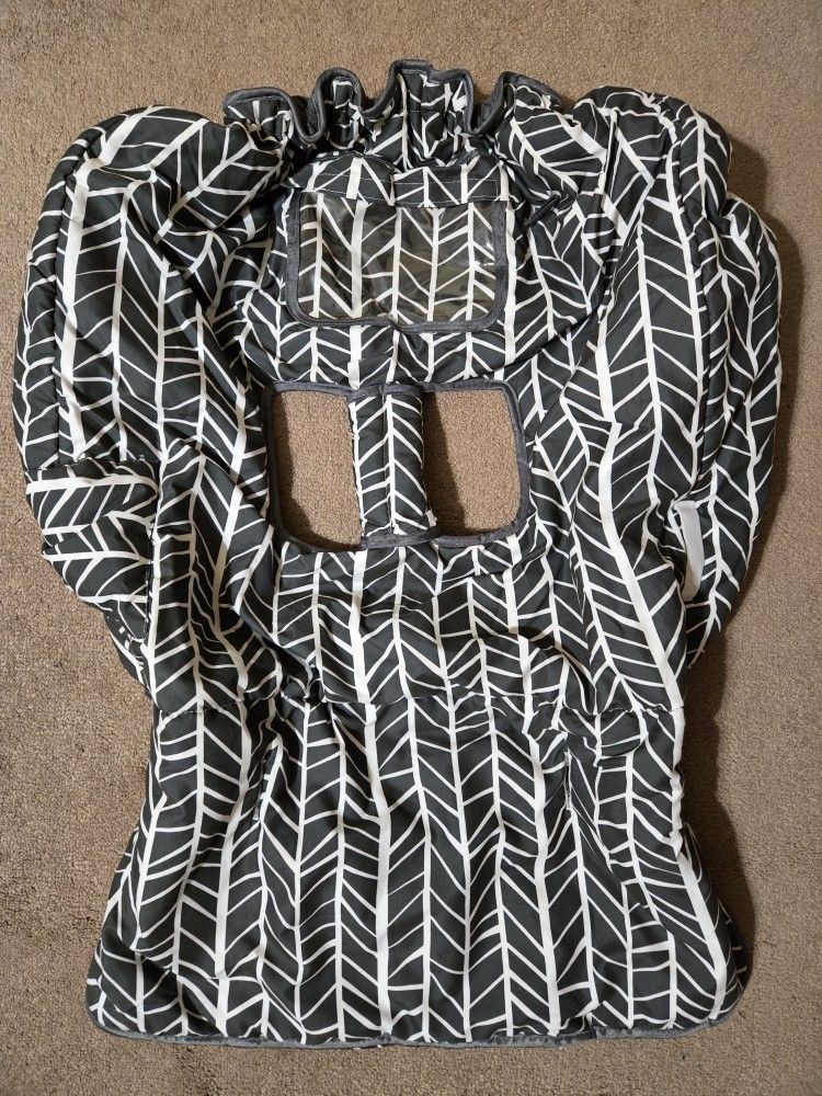 ICOPUCA SHOPPING CART COVER WITH CELL PHONE CLEAR HOLDER