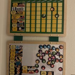 Children’s responsibility magnet chart
