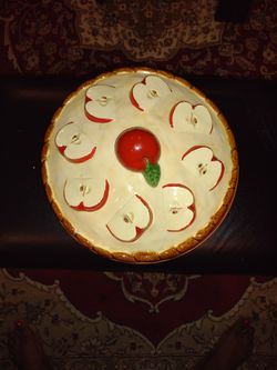 Ceramic Apple Pie Dish