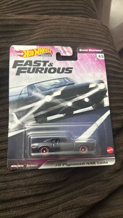 Hot Wheels Premium Fast & Furious '70 Plymouth AAR Cuda