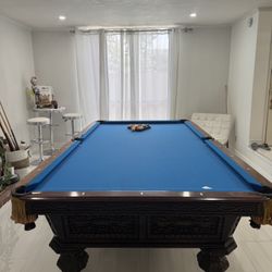 Vintage Billiard Table