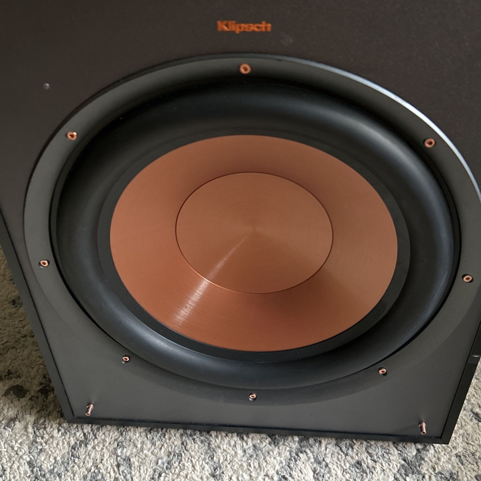 Klipsch R-120SW Subwoofer, Black